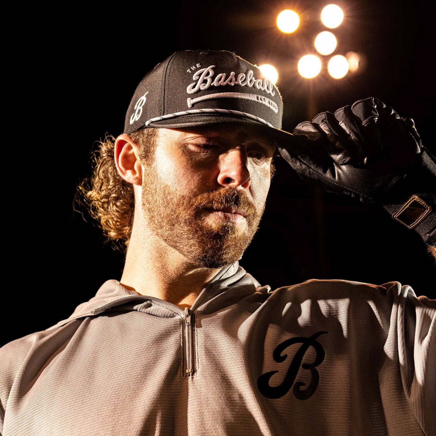 Bat Bros Script Rope Cap: Snapback
