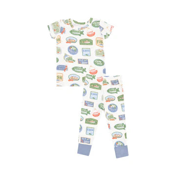 Bait Shop Bamboo Two-Piece Short Sleeve/Pant Set
