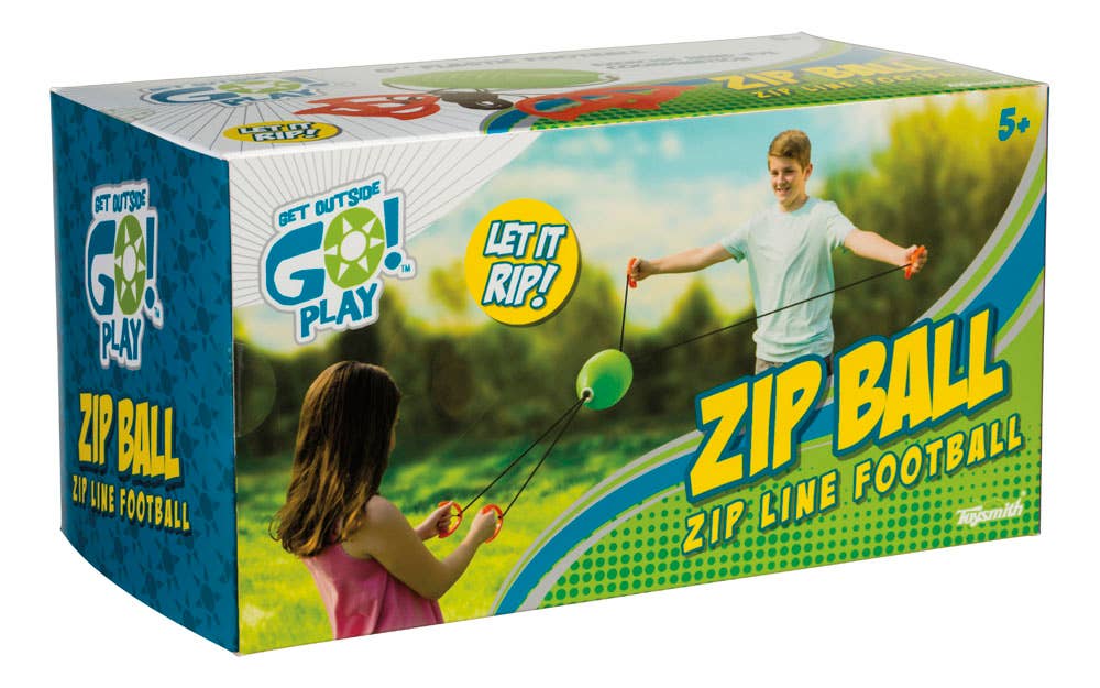 Get Outside GO!™ Play Zip Ball, Multi, 12"