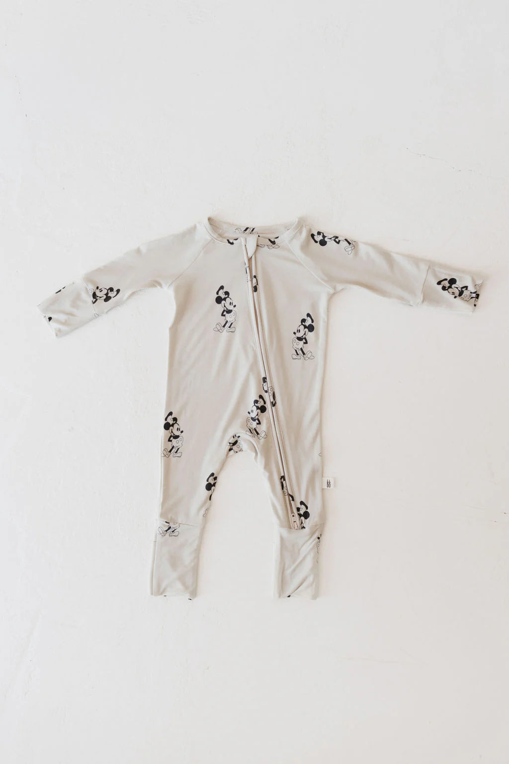 All Aboard - Steamboat Willie - Bamboo Zip Romper