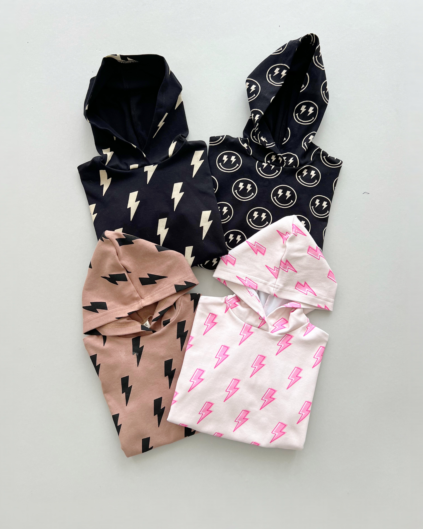 Hooded Bubble Romper | Electric Smiley