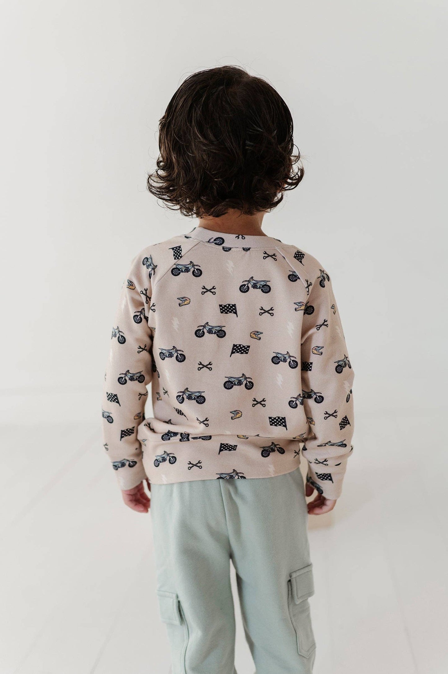 Raglan Sweatshirts - Dirt Bikes