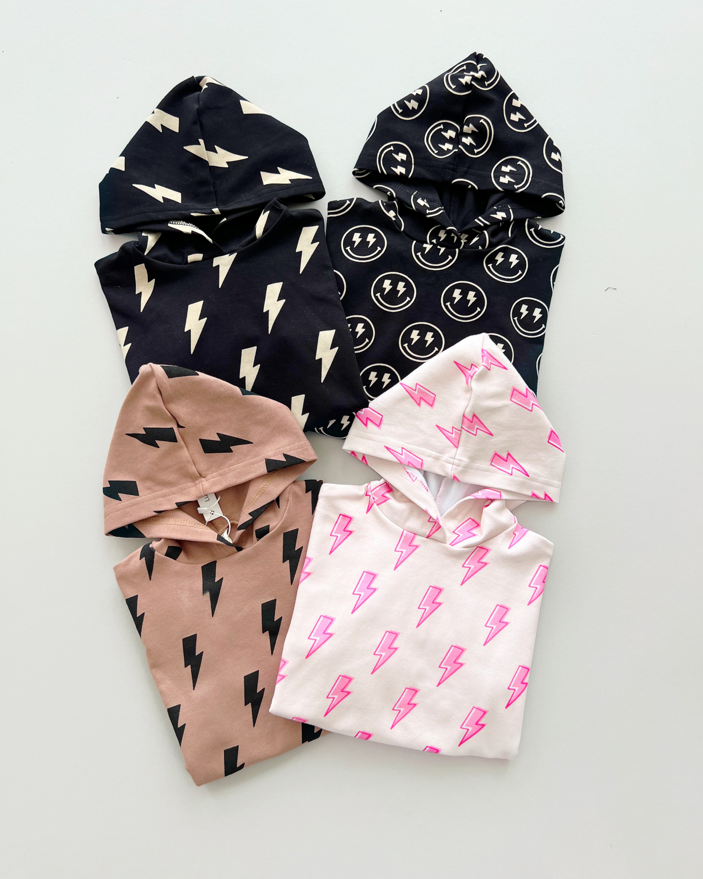 Hooded Bubble Romper | Electric Smiley