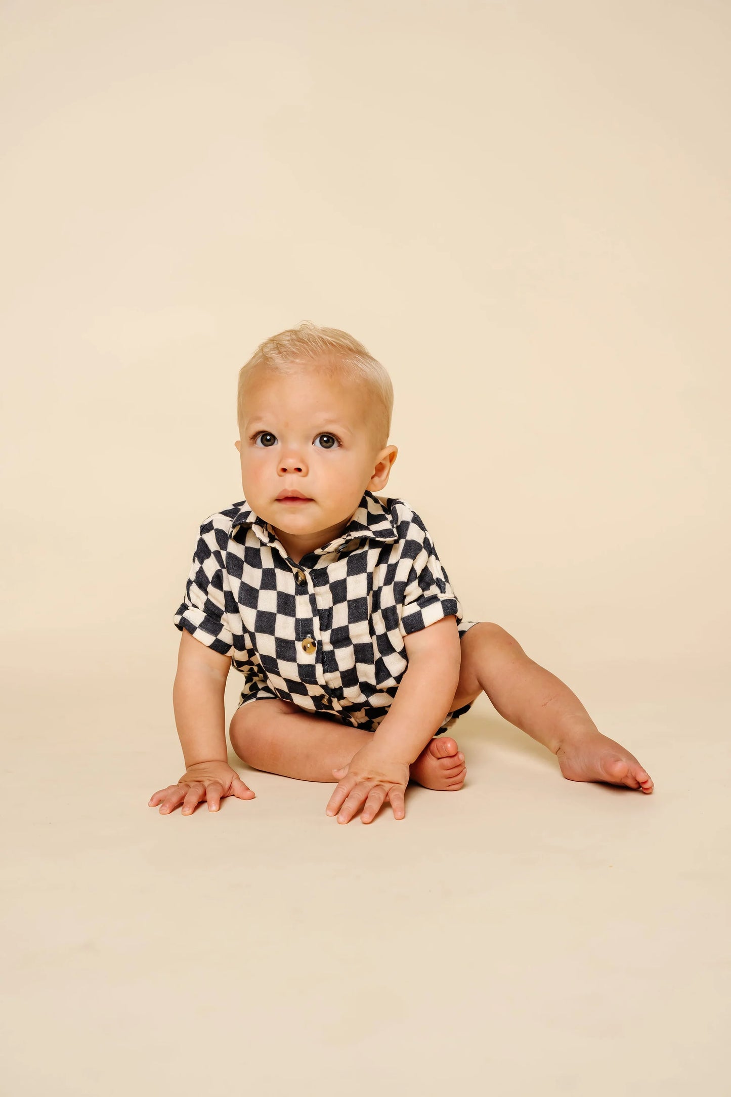 Lou Lou Checkered Muslin Cotton Shirt