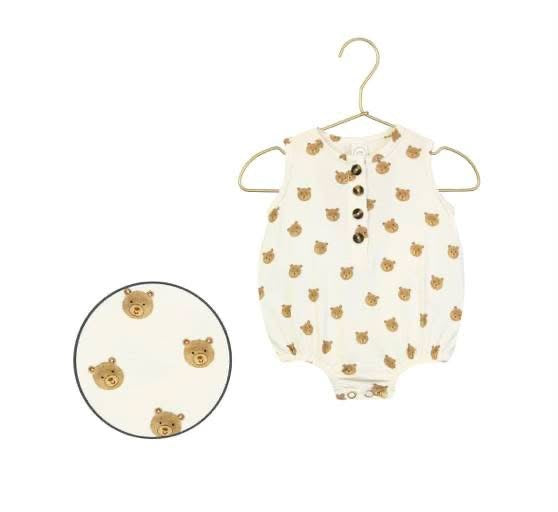 Bubble Romper - Teddy