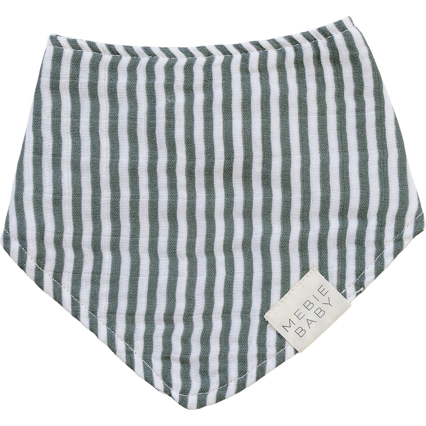 Bandana Bibs - Green Stripe