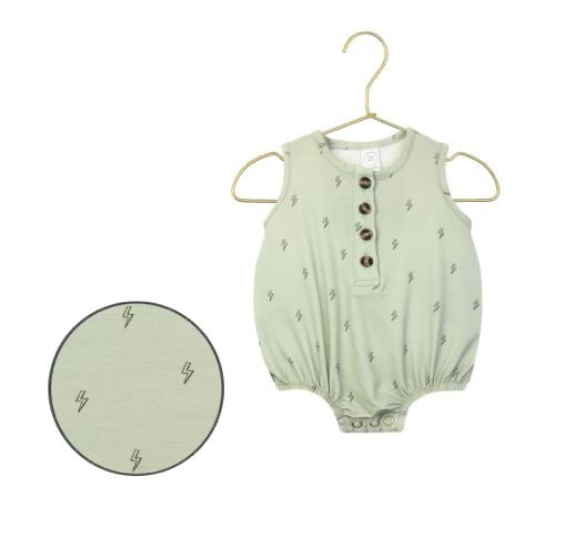 Bubble Romper - Lightning Bolt