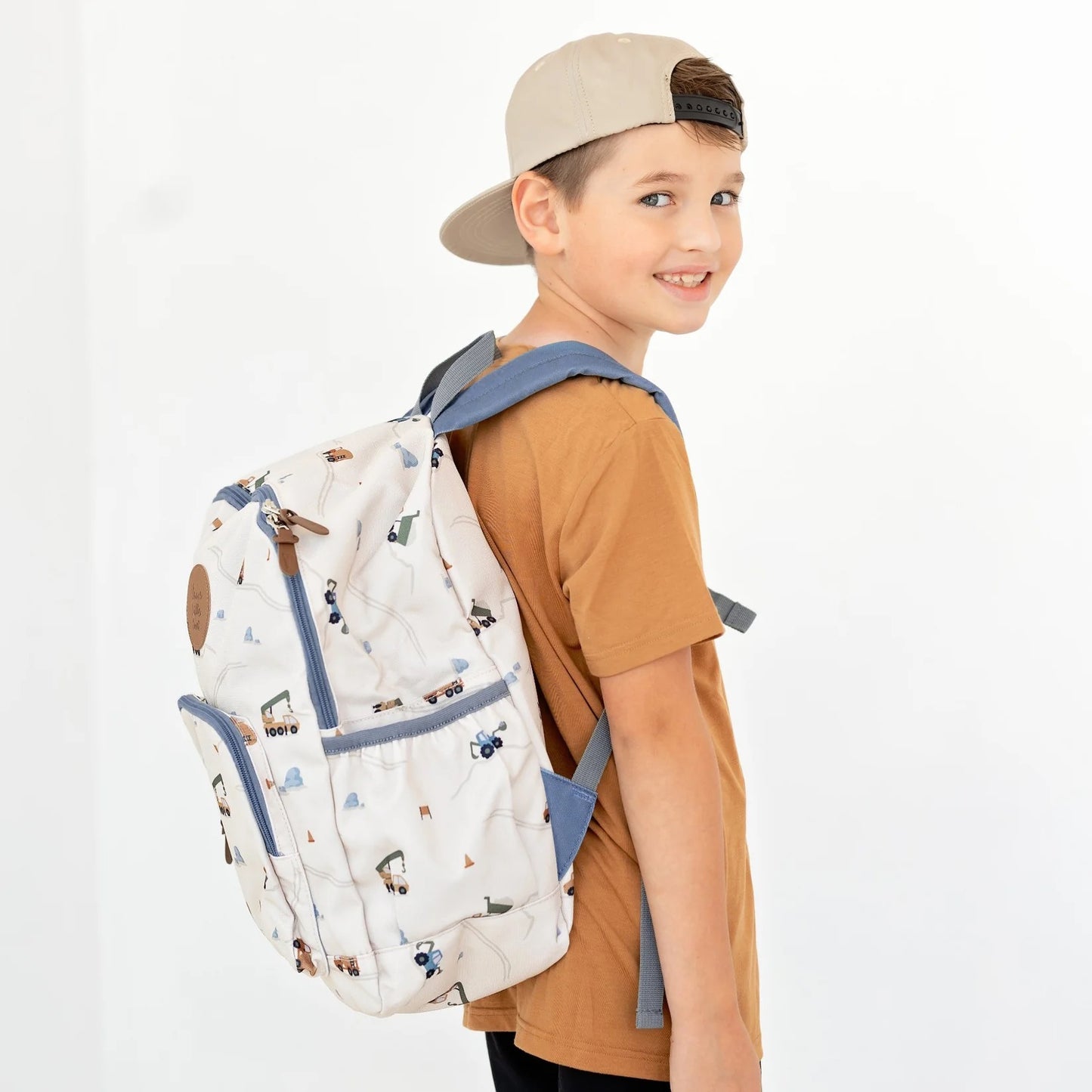 Construction Backpack and Lunchbox - SET
