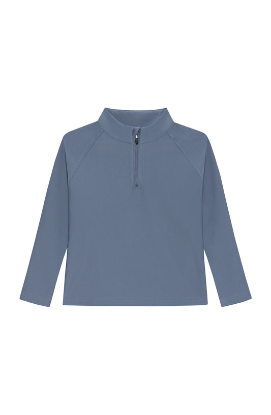 Slate Blue Half-Zip