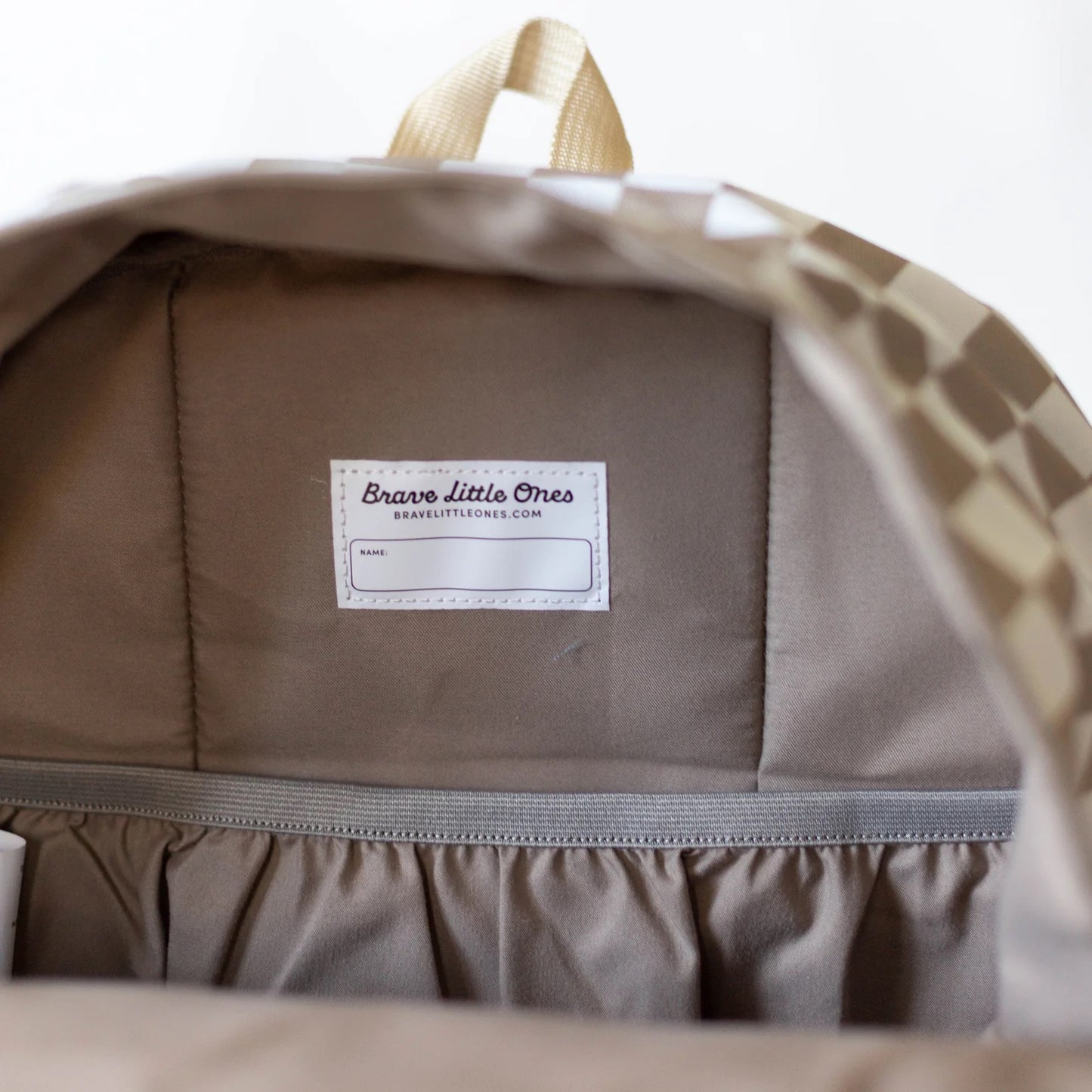 Checkered Backpack and Lunchbox - SET