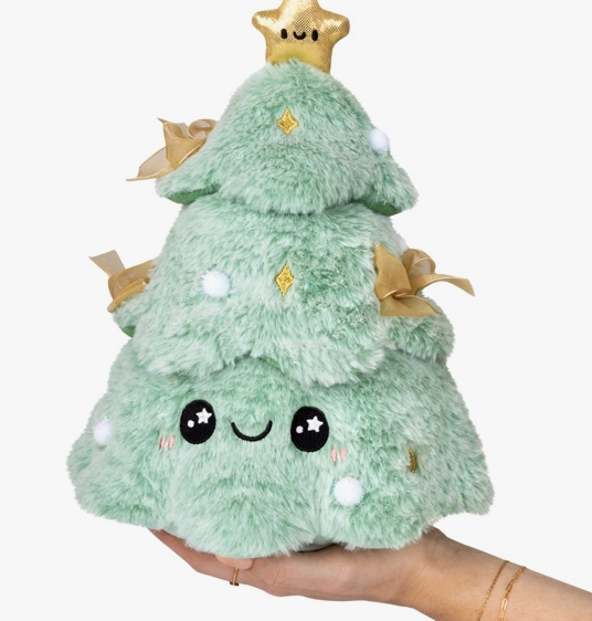 Mini Flocked Christmas Tree - Squishable