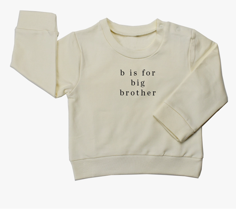 B is for Big Brother Organic - Long Sleeve
