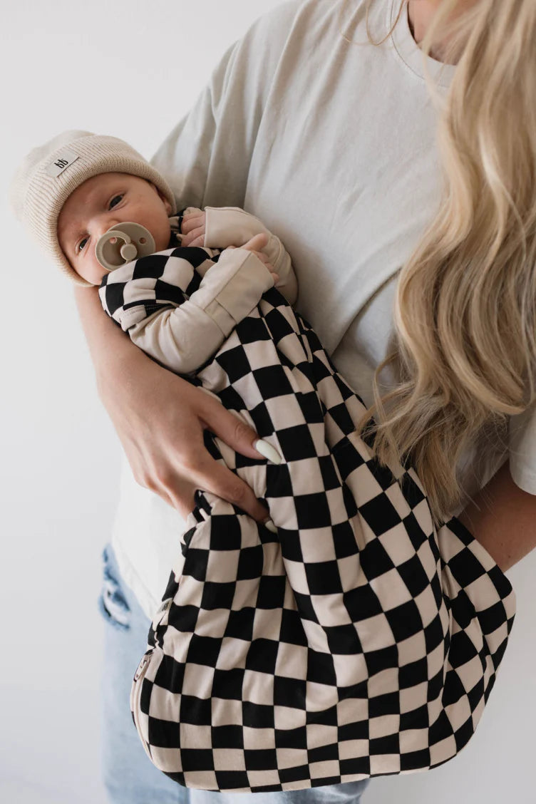 Bamboo Checkered Sleep Sack - TOG 0.5