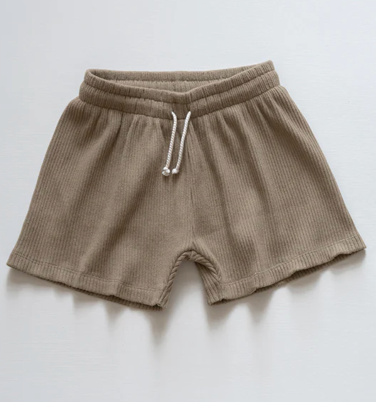 The Ribbed Short - Organic Cotton
