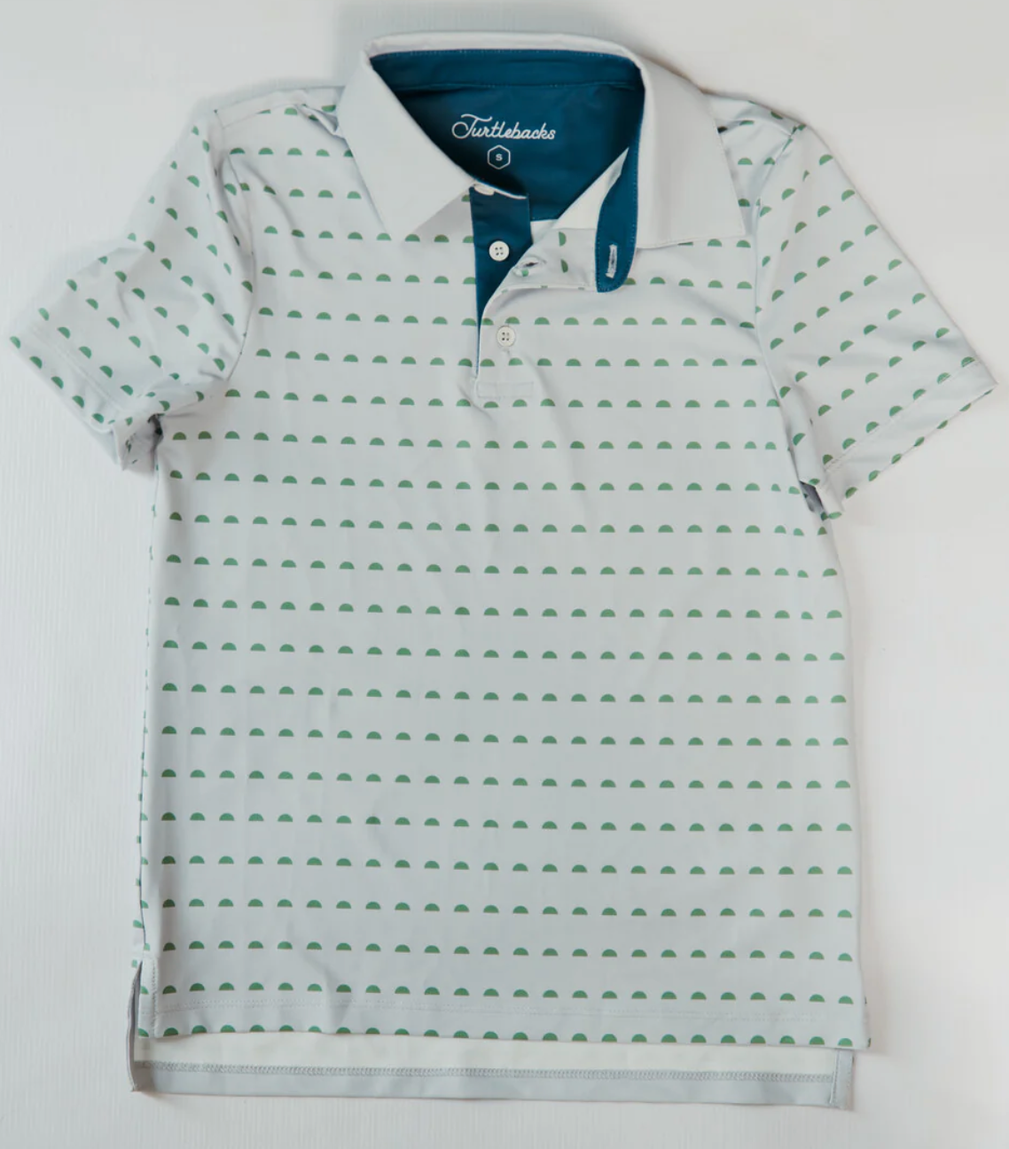The Dune Gray Performance Polo - Turtlebacks