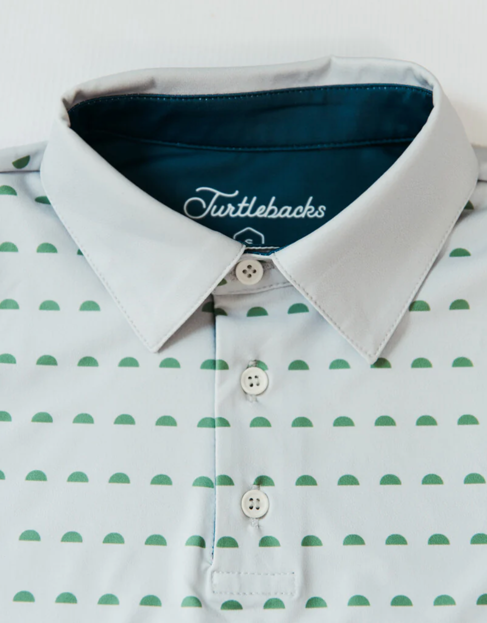 The Dune Gray Performance Polo - Turtlebacks