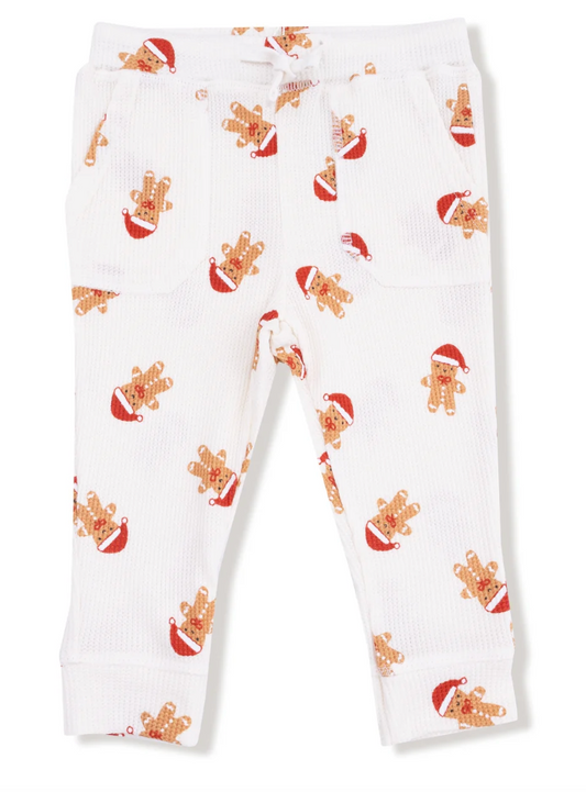 Waffle Jogger Pant - Gingerbread