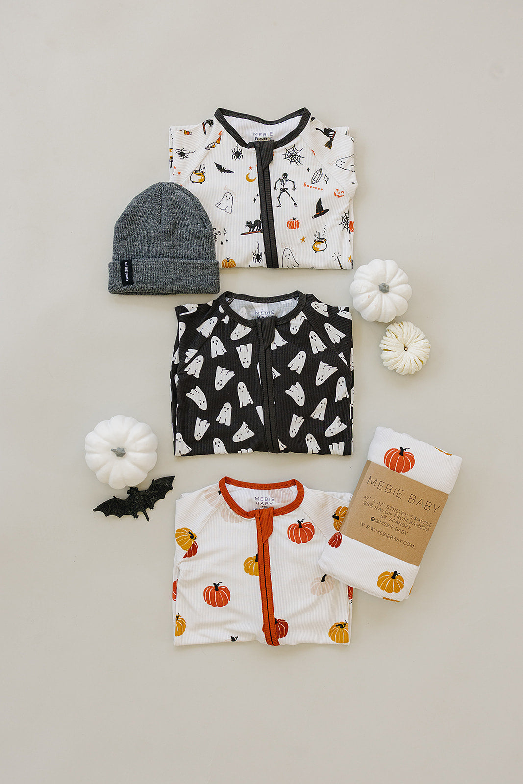 Halloween Bamboo Zipper