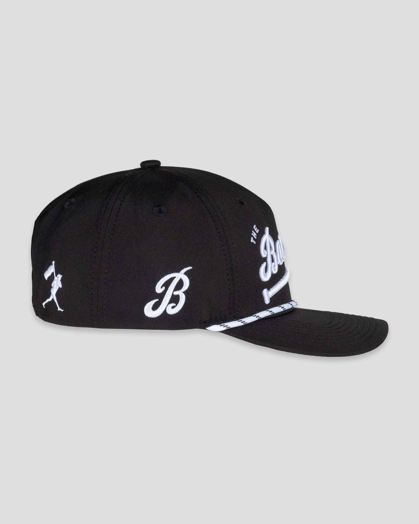 Bat Bros Script Rope Cap: Snapback