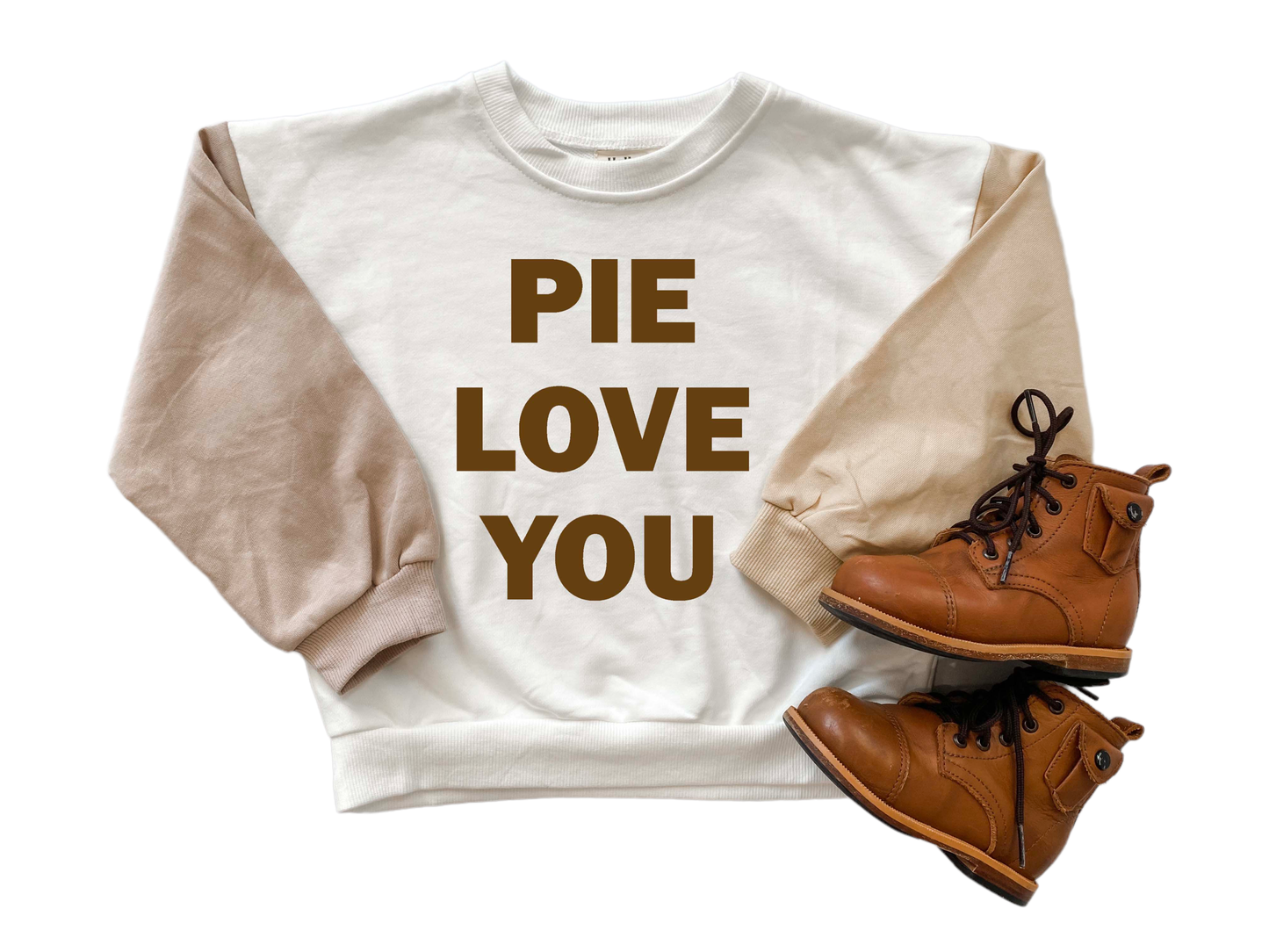 Pie Love You | Kids Thanksgiving Sweatshirt