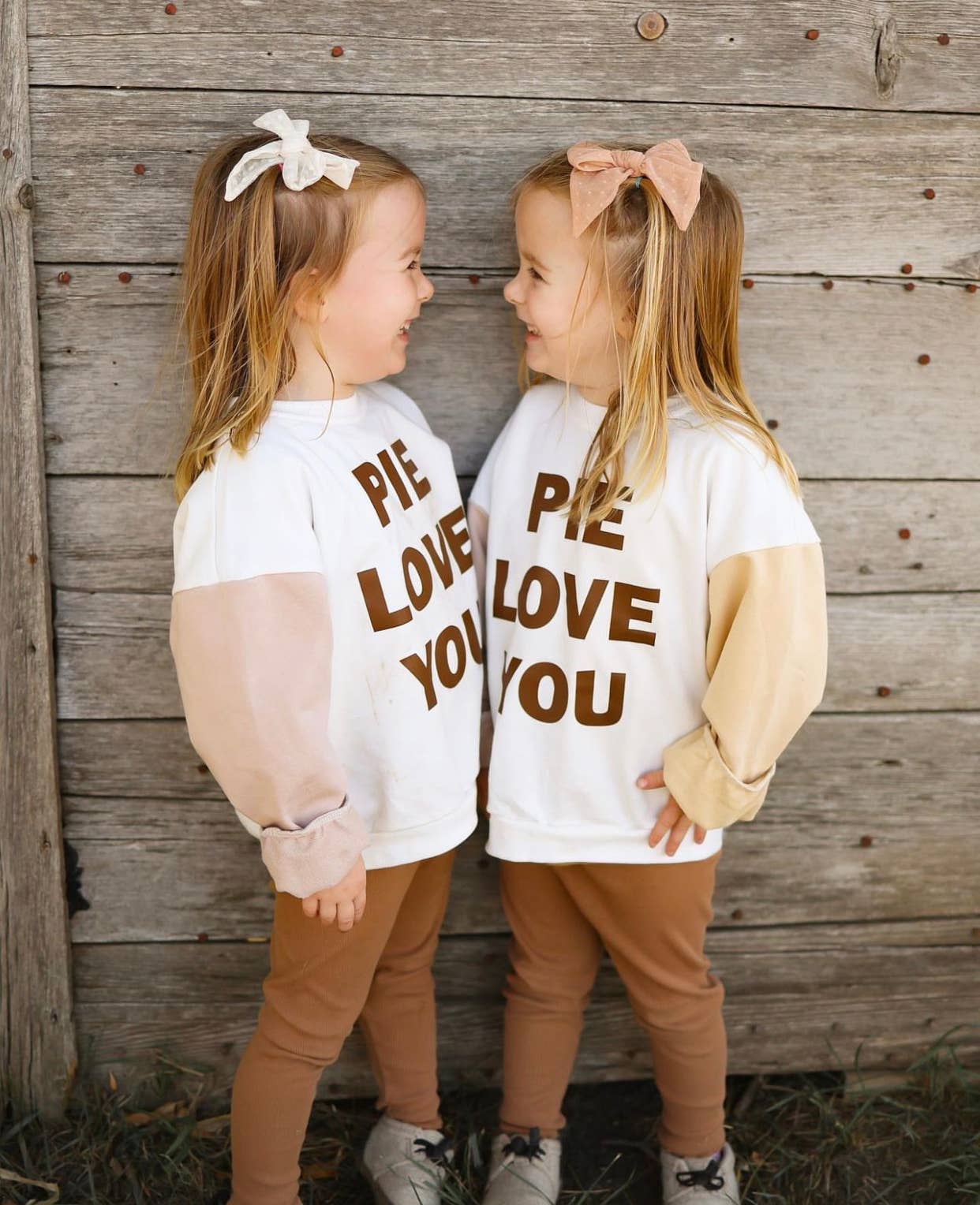 Pie Love You | Kids Thanksgiving Sweatshirt