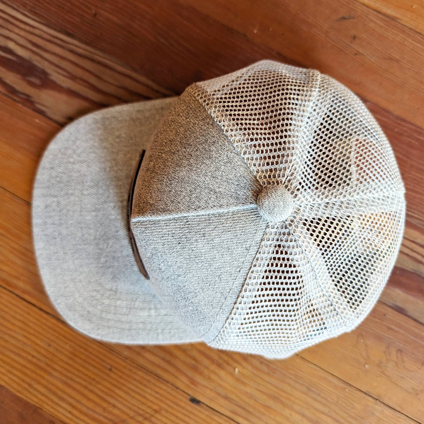 Raised in a Barn Kids Trucker Hat : Heather Gray