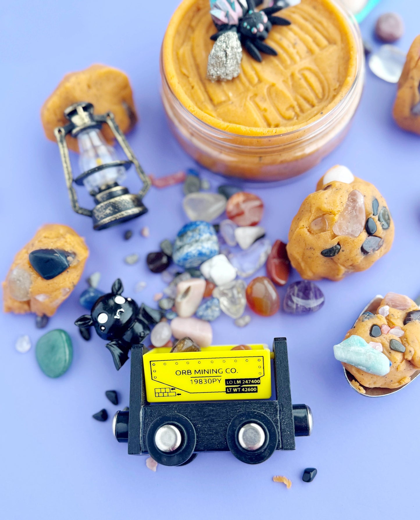 Crystal Cavern KidDough Play Kit featuring Wigglitz