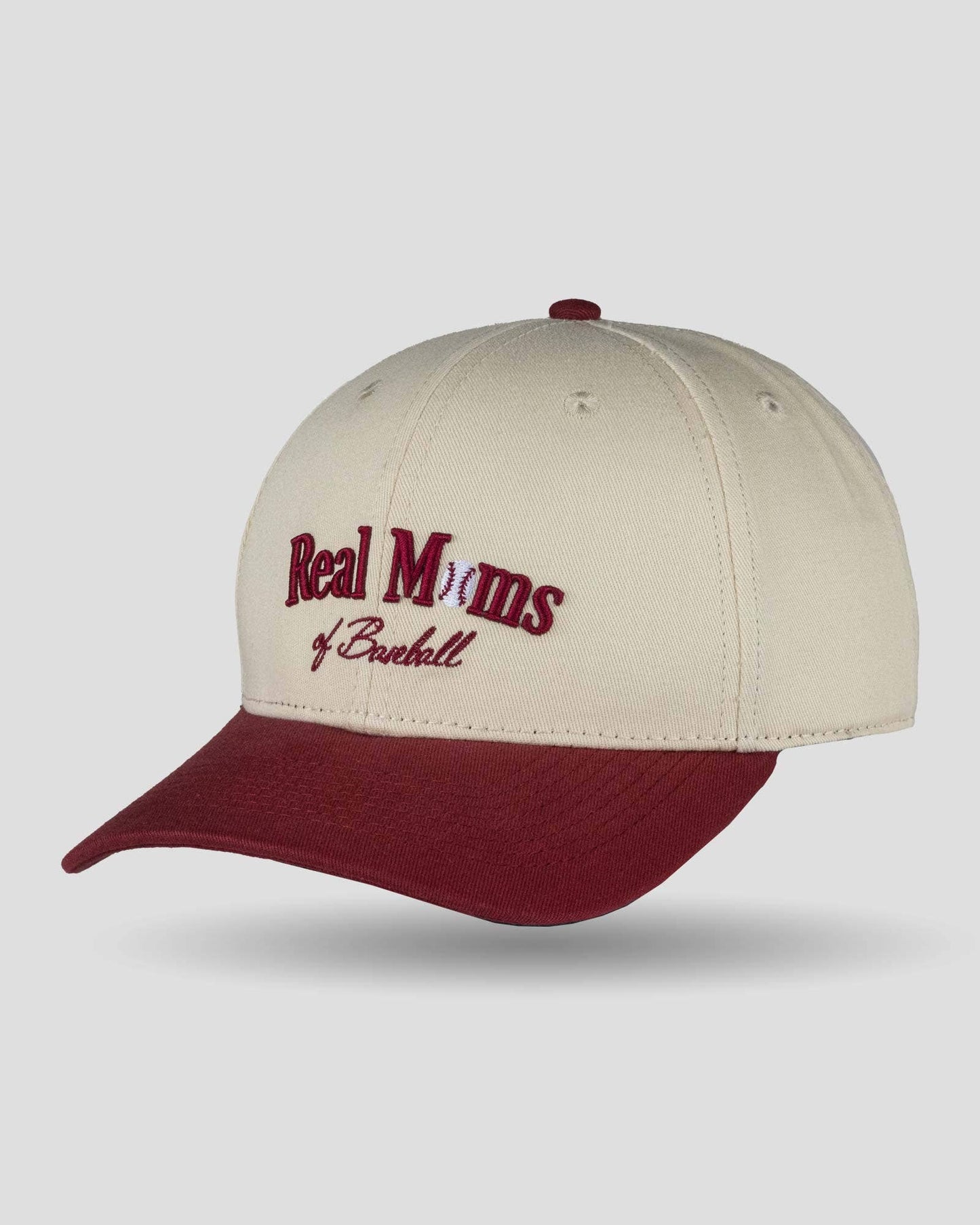 Real Moms of Baseball Shallow Crown Snapback: Snapback