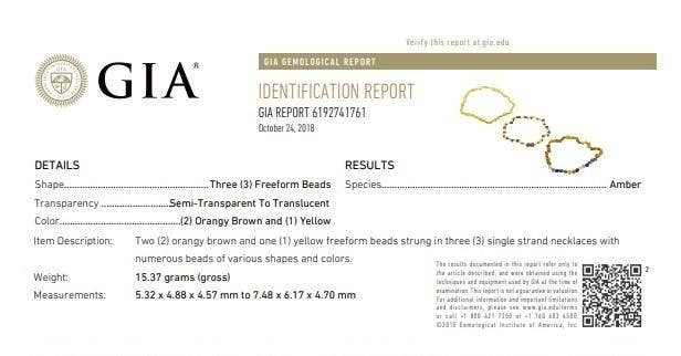 Polished Honey Bean 11 Baltic Amber Necklace teething fever fussiness