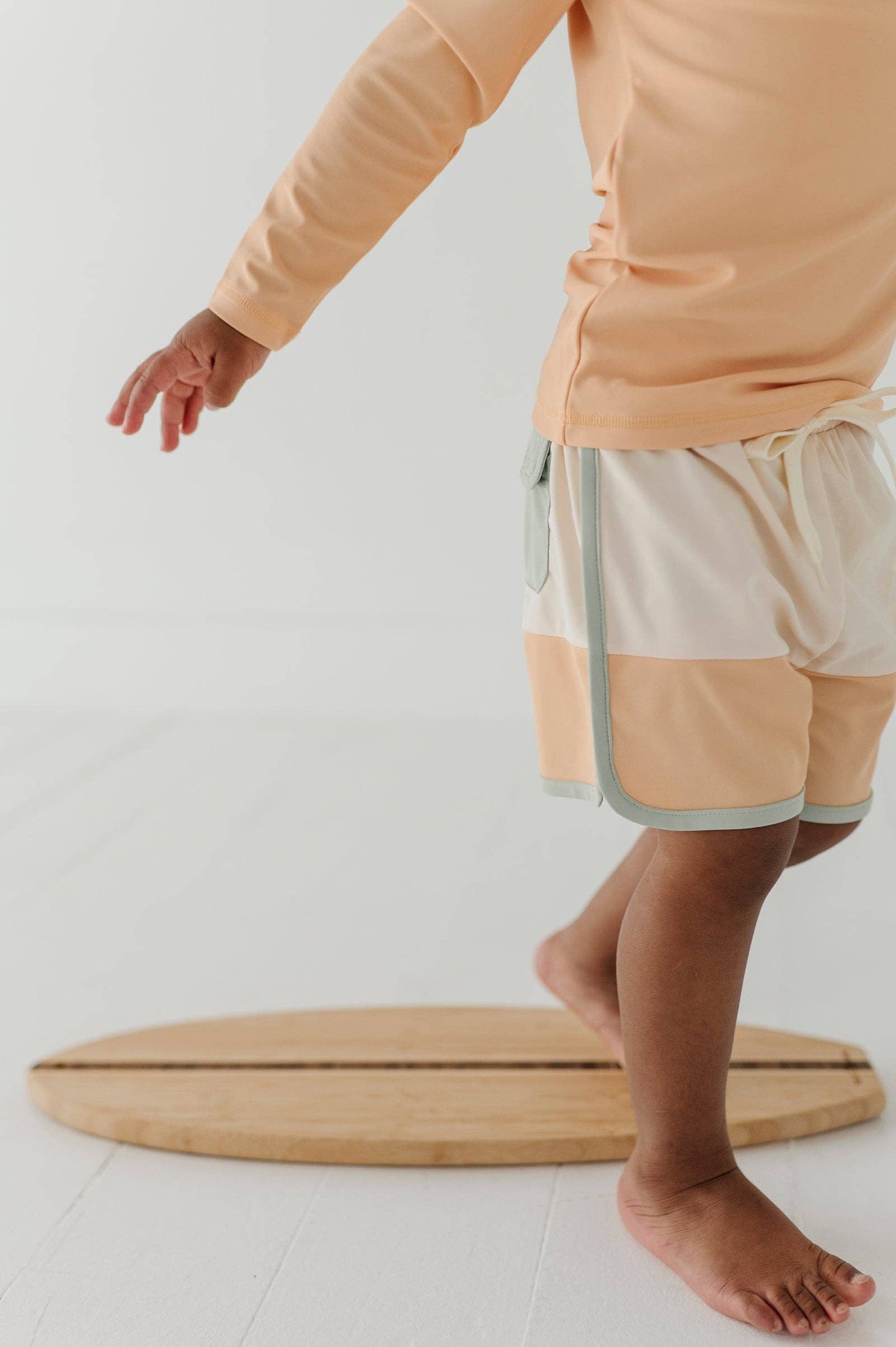Colorblock Swim Shorts
