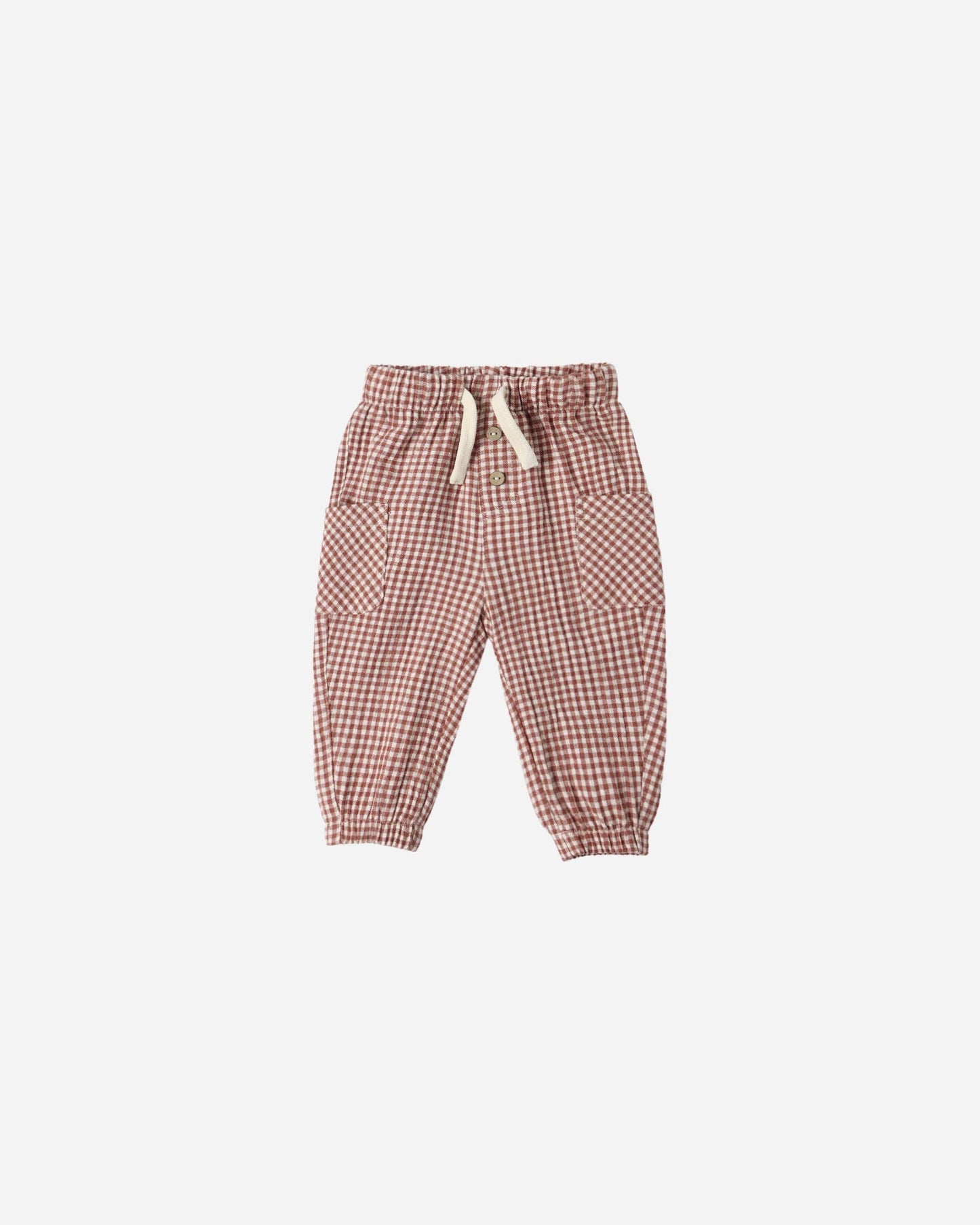 Luca Pant || Red Gingham