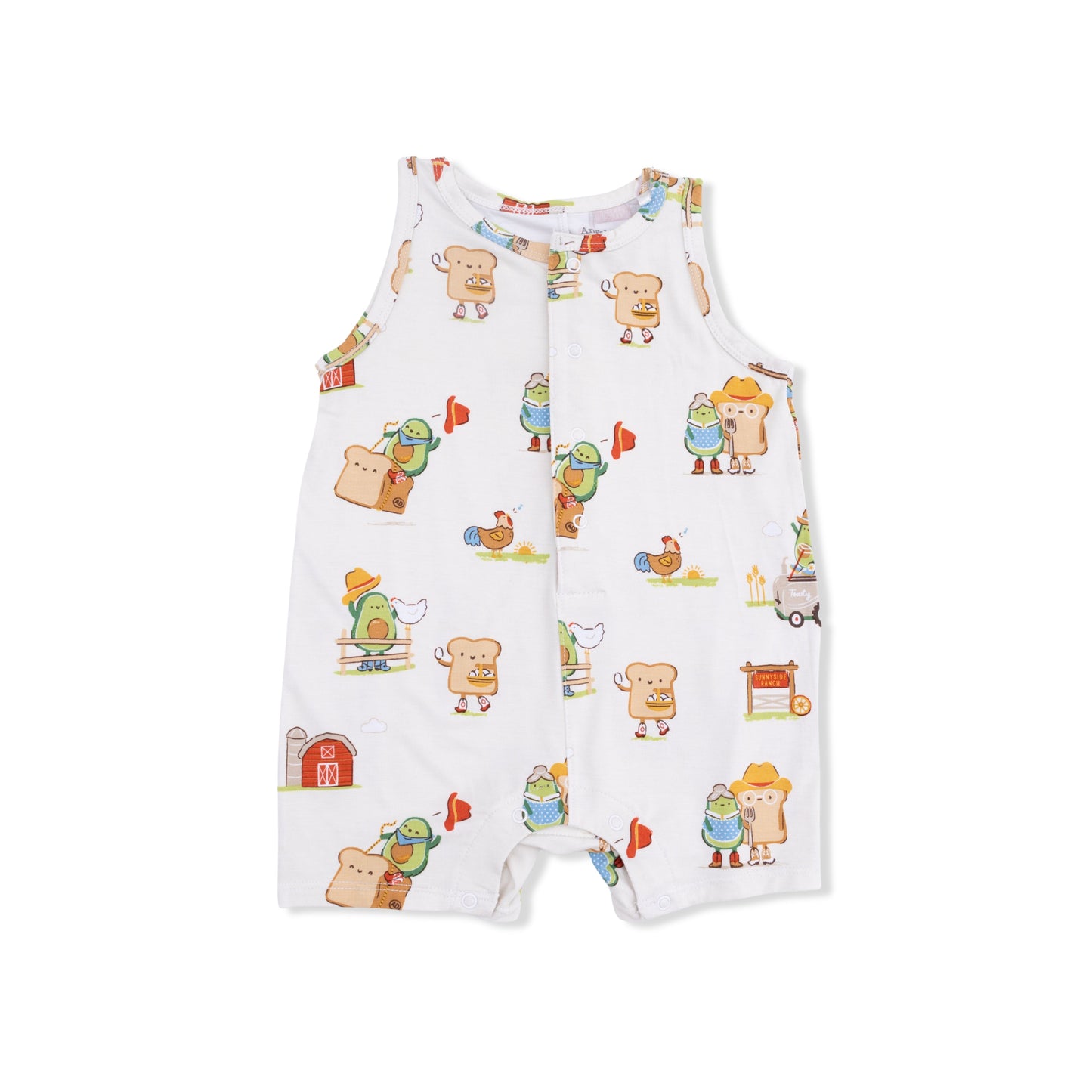 Avocado Toast - American Gothic - Sleeveless Shortie Romper