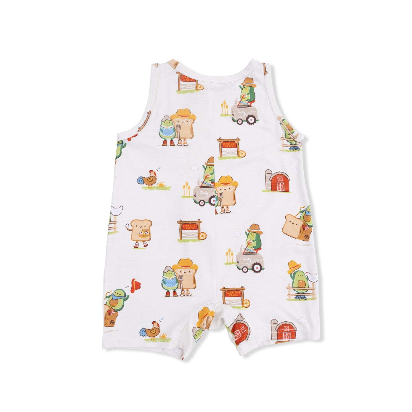 Avocado Toast - American Gothic - Sleeveless Shortie Romper