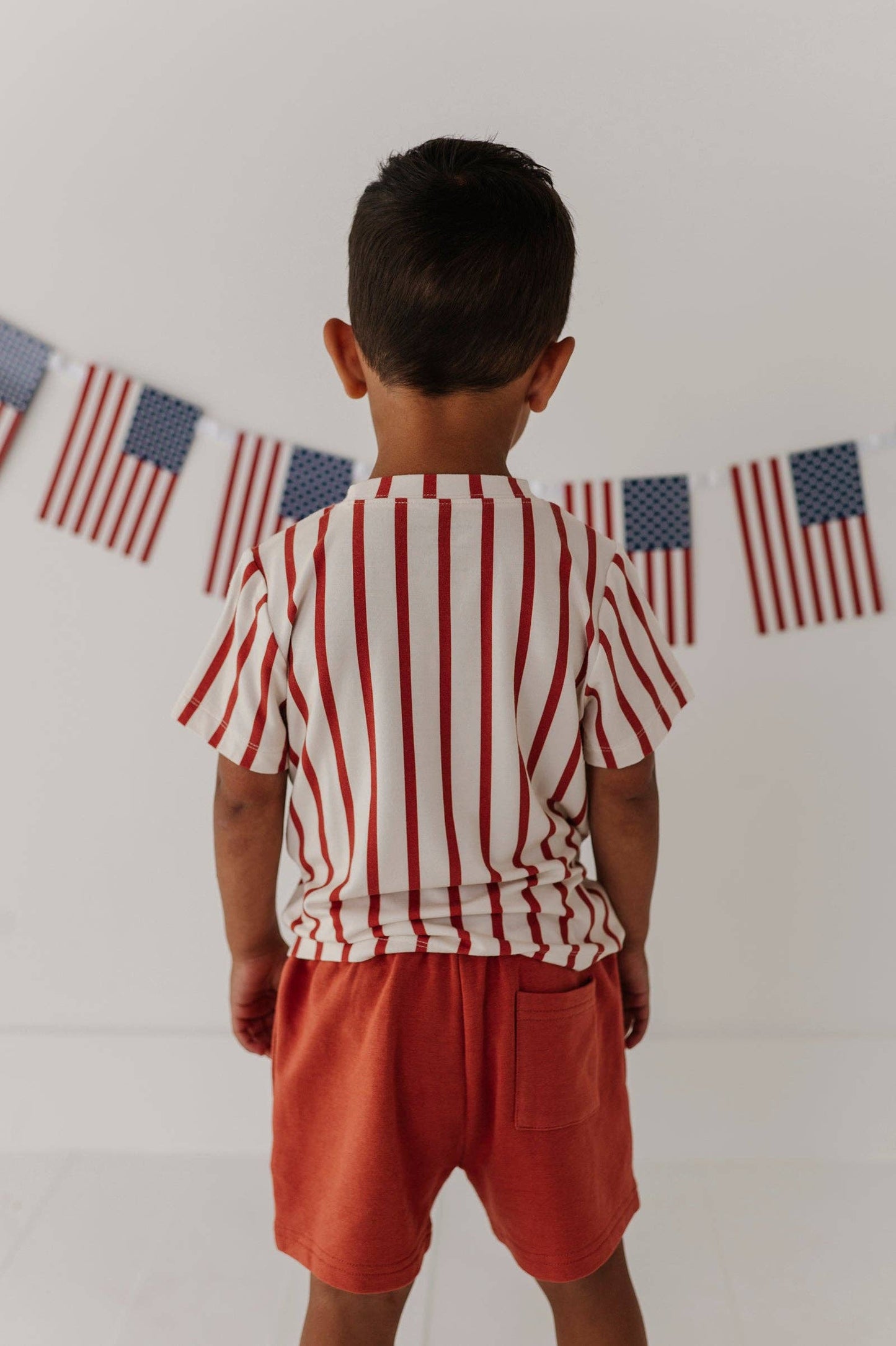 Short Sleeve Bamboo Tee: USA