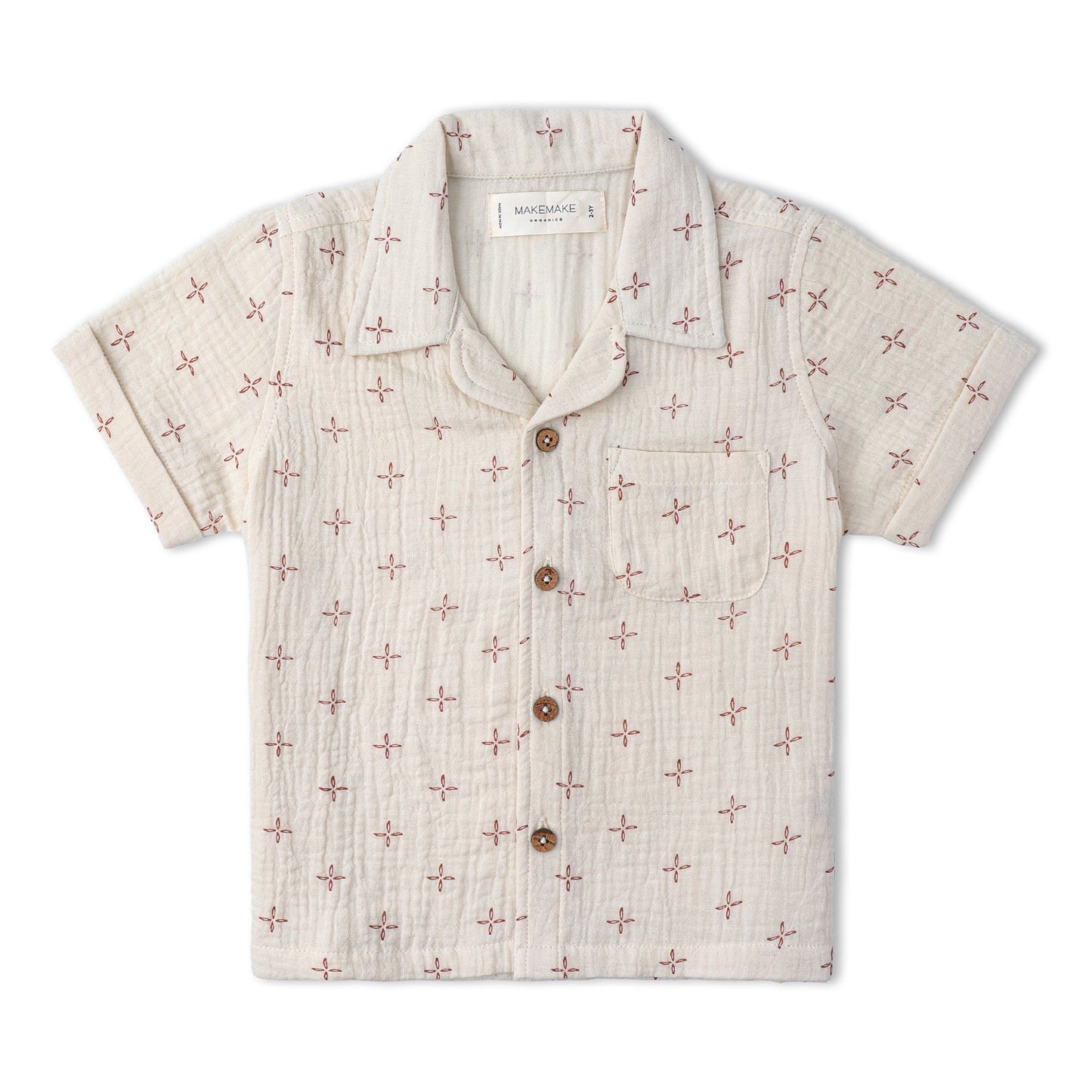Organic Shirt & Shorts Set - Cross