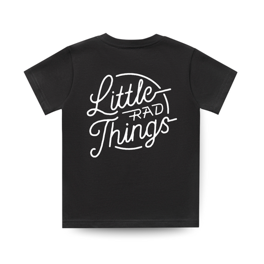 RAD CIRCLE LOGO TEE - BLACK