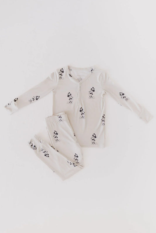 All Aboard -Steamboat Willie - Two Piece Long Sleeve/Pant Set