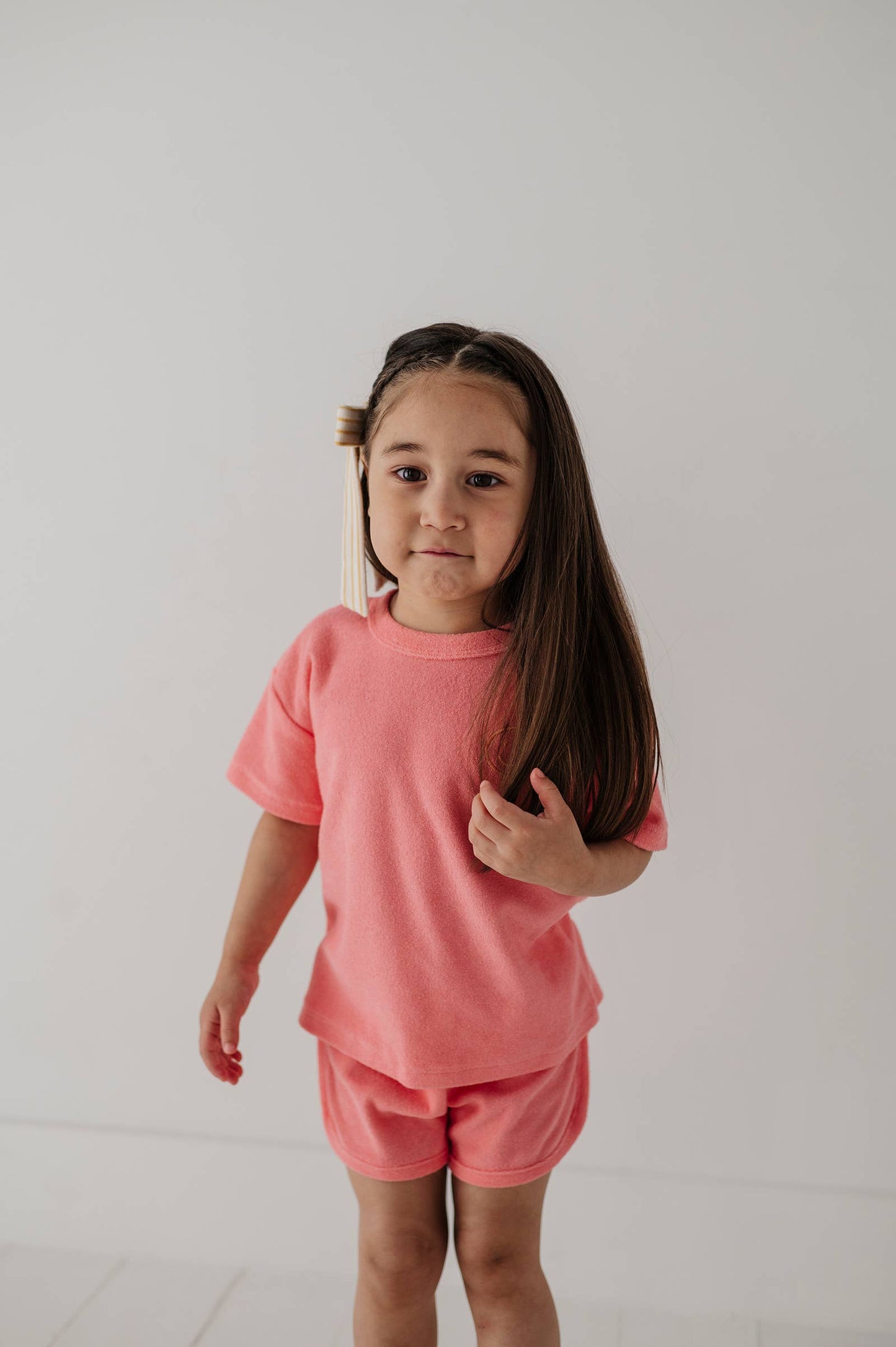 Cotton Terry Set: Strawberry Ice