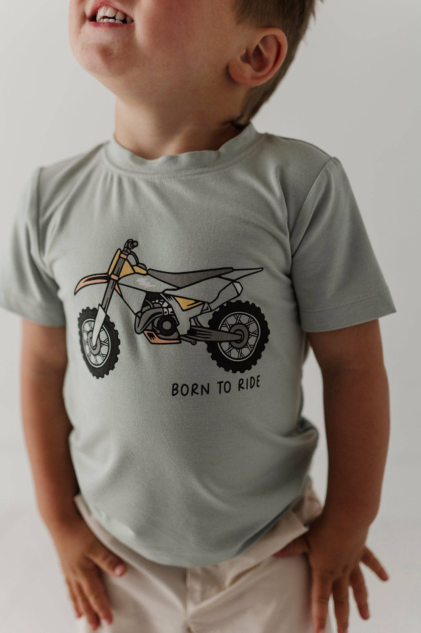 Short Sleeve Tee: Born To Ride