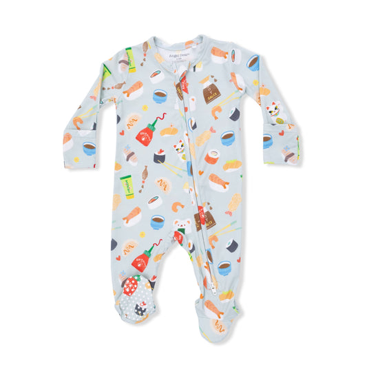 Sushi - 2 Way Zipper Footie