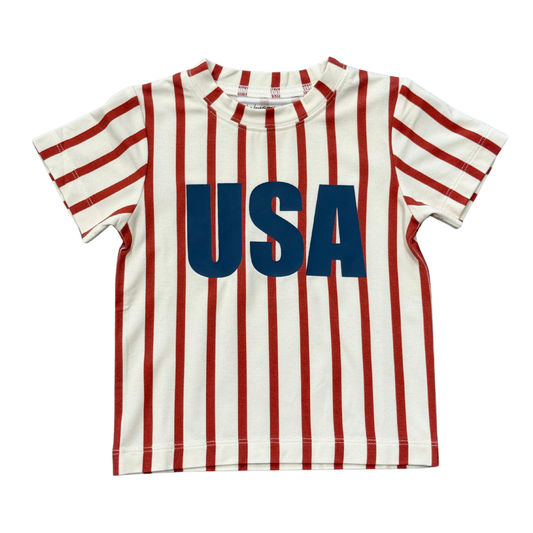 Short Sleeve Bamboo Tee: USA