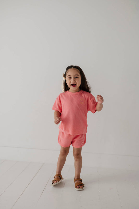 Cotton Terry Set: Strawberry Ice