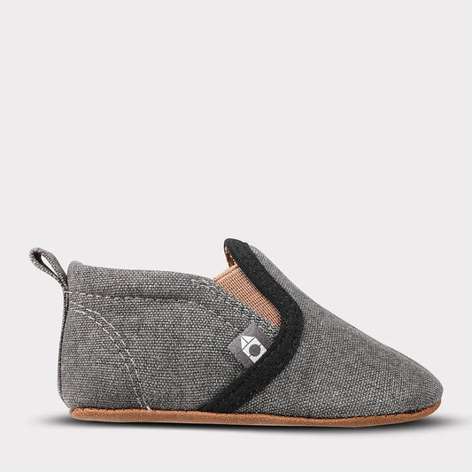 Rascal Soft Sole Boys Slip-On Crib Shoe