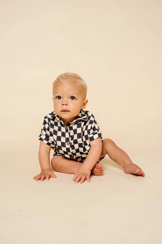 Lou Lou Checkered Muslin Cotton Shirt