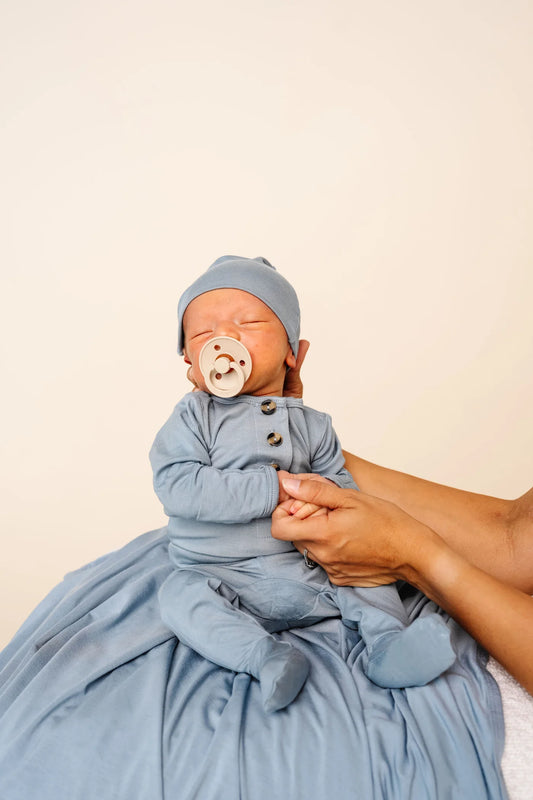 Lou Lou Leo Blue Top + Bottom Lounge Set