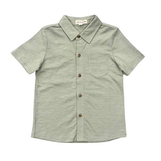 Boy's Collar Button Shirt