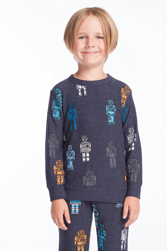 Robots Pullover Tee