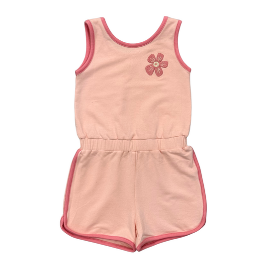 Girl's Terry Romper