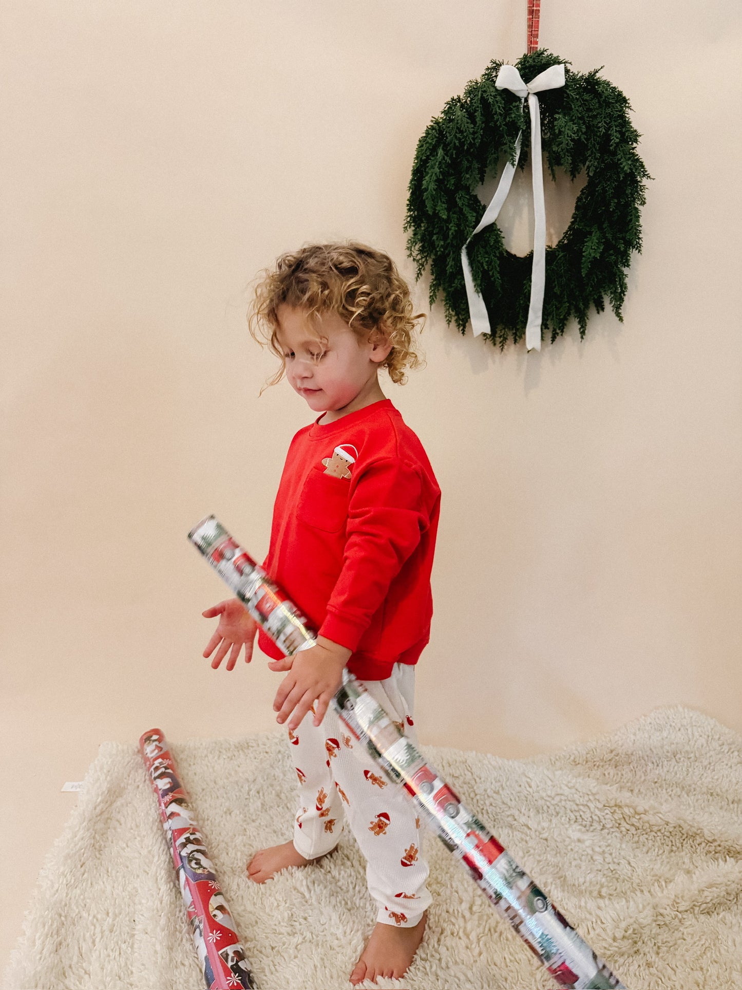 Waffle Jogger Pant - Gingerbread