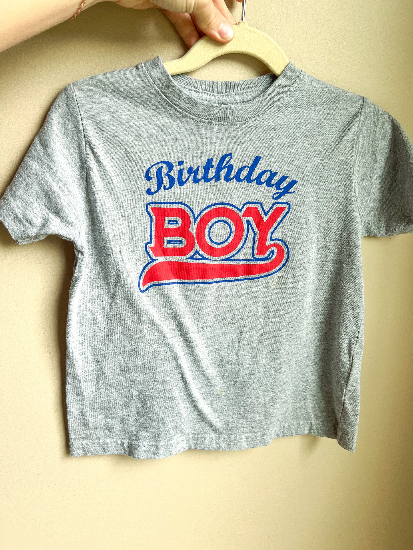 4T - Birthday Boy Short Sleeve - GUC